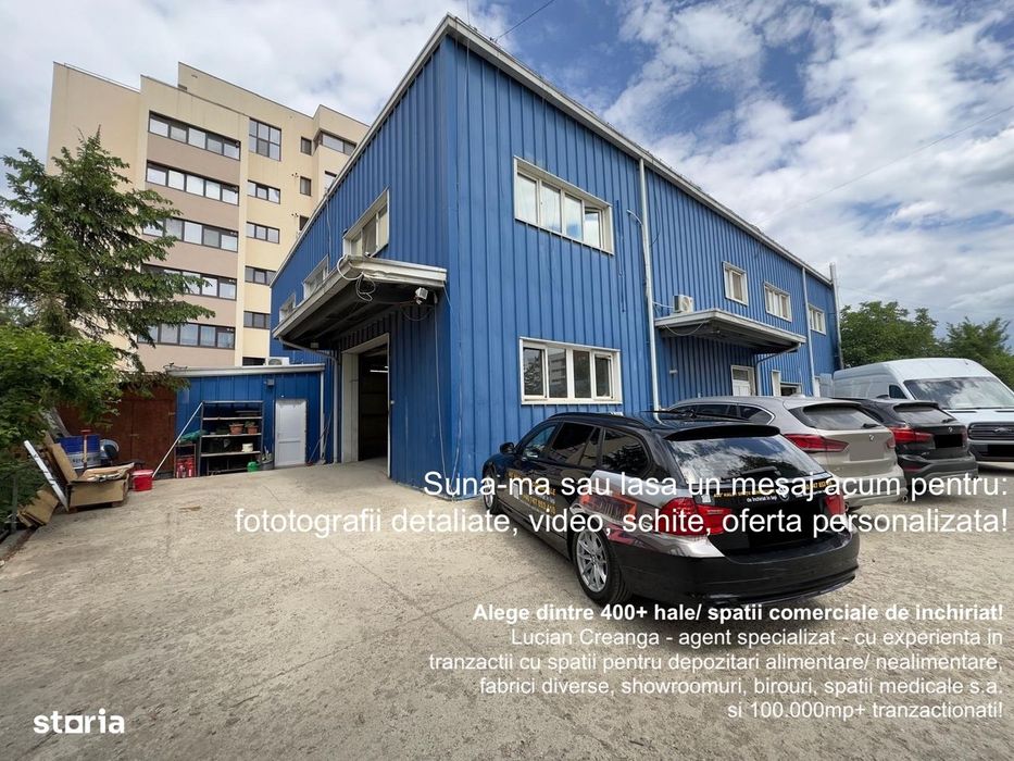 Hala de la 90mp la 187mp, zona Petrom Calea Chisinaului