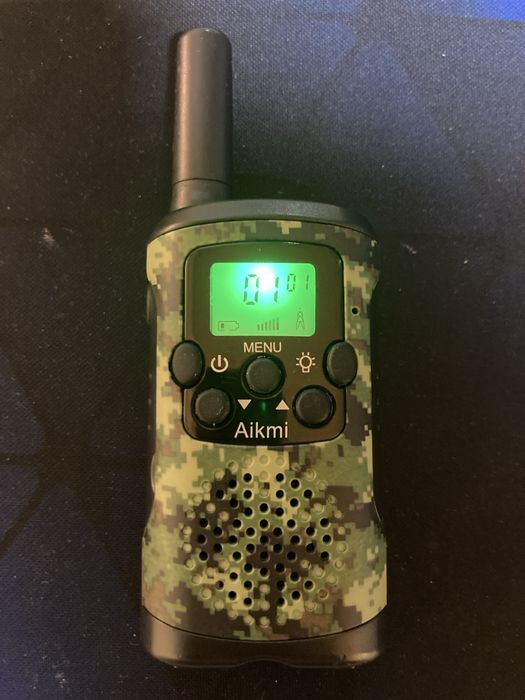 Set 2 Walkie Talkie Aikmi Rosu/Verde Camo