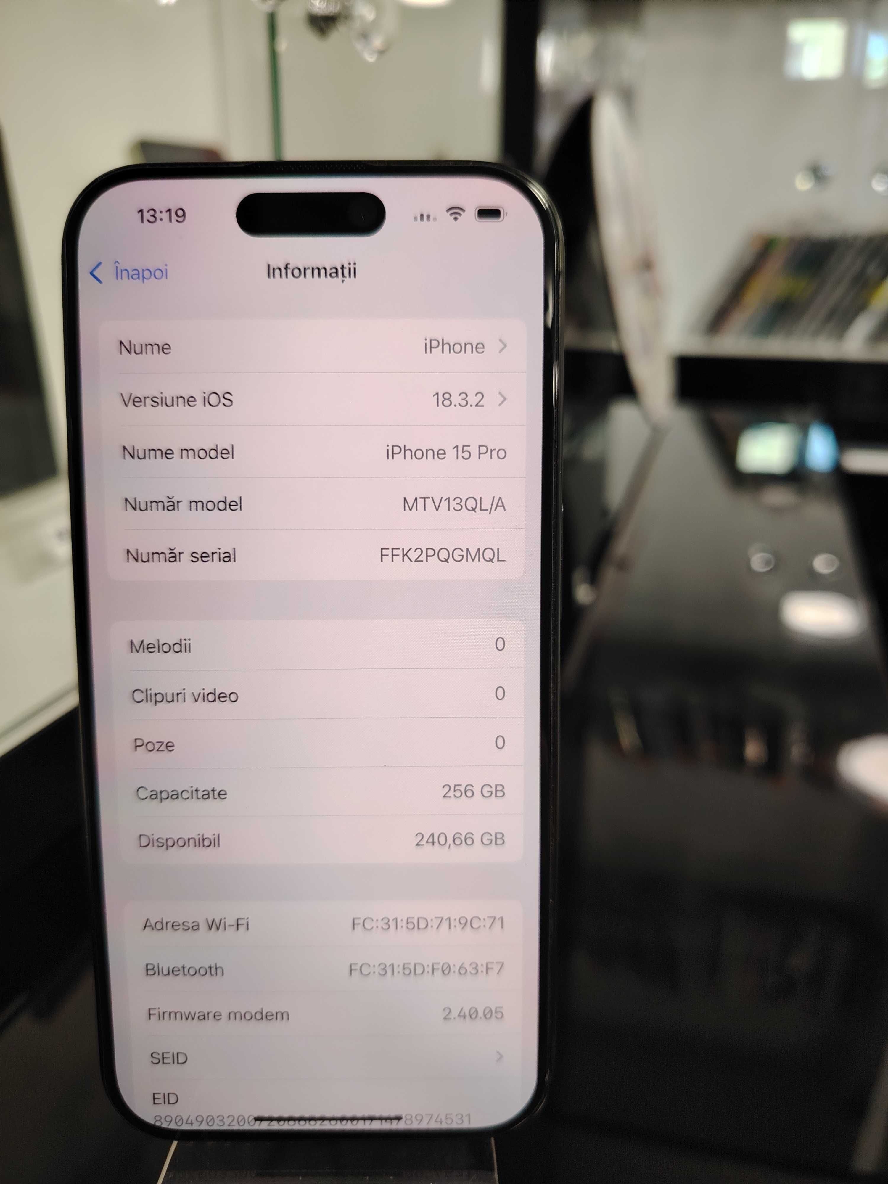 iPhone 15 PRO/utilizat FIC AMANET