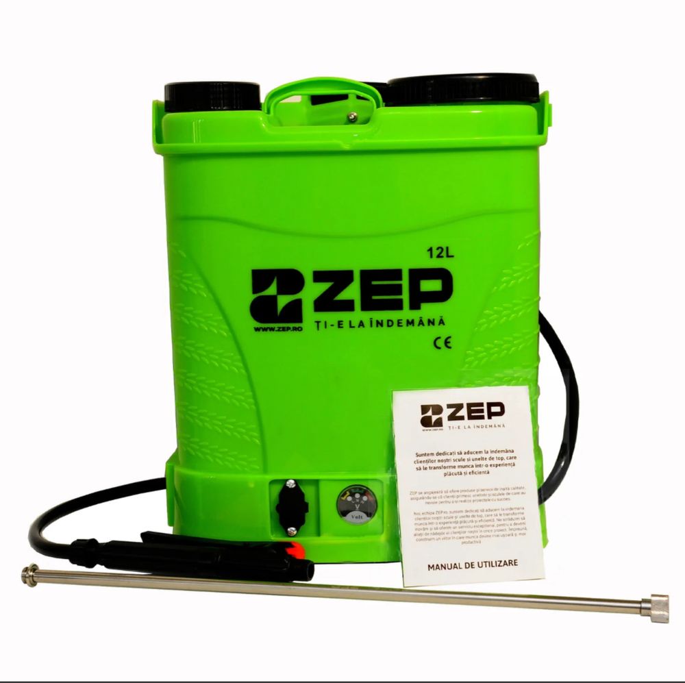 Pompa Stropit Electrica Cu Acumulator Zep 12 L By Pandora