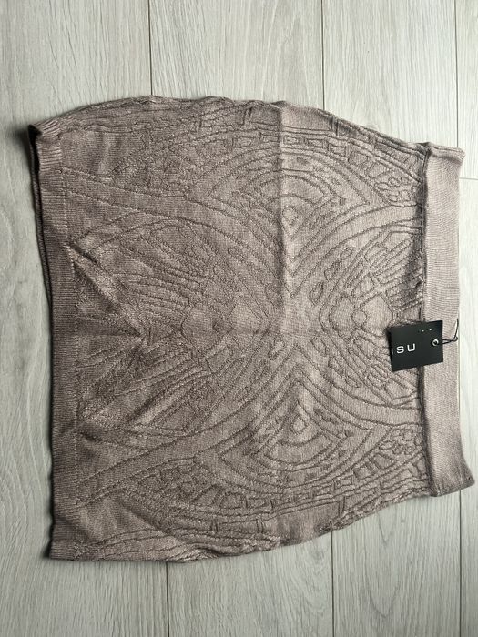 Fusta scurta tricot AMISU marimea 36, noua