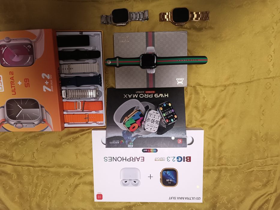 Assalom alekum Smart Watchlar Sotiladi Gold Silver