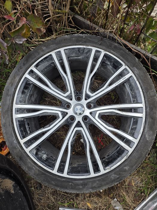 Set jante 21" BMW X3 X4 G01 G02 style 726+ anvelope vara Pirell
