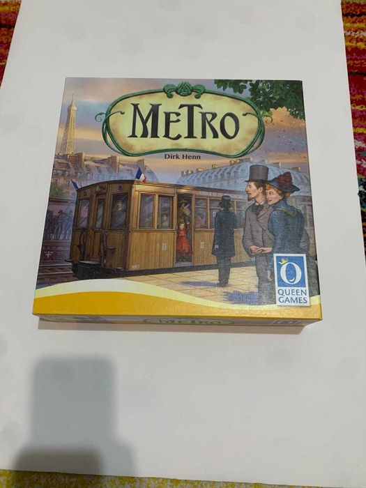 Metro – Queen Games – joc de societate, complet + extensii