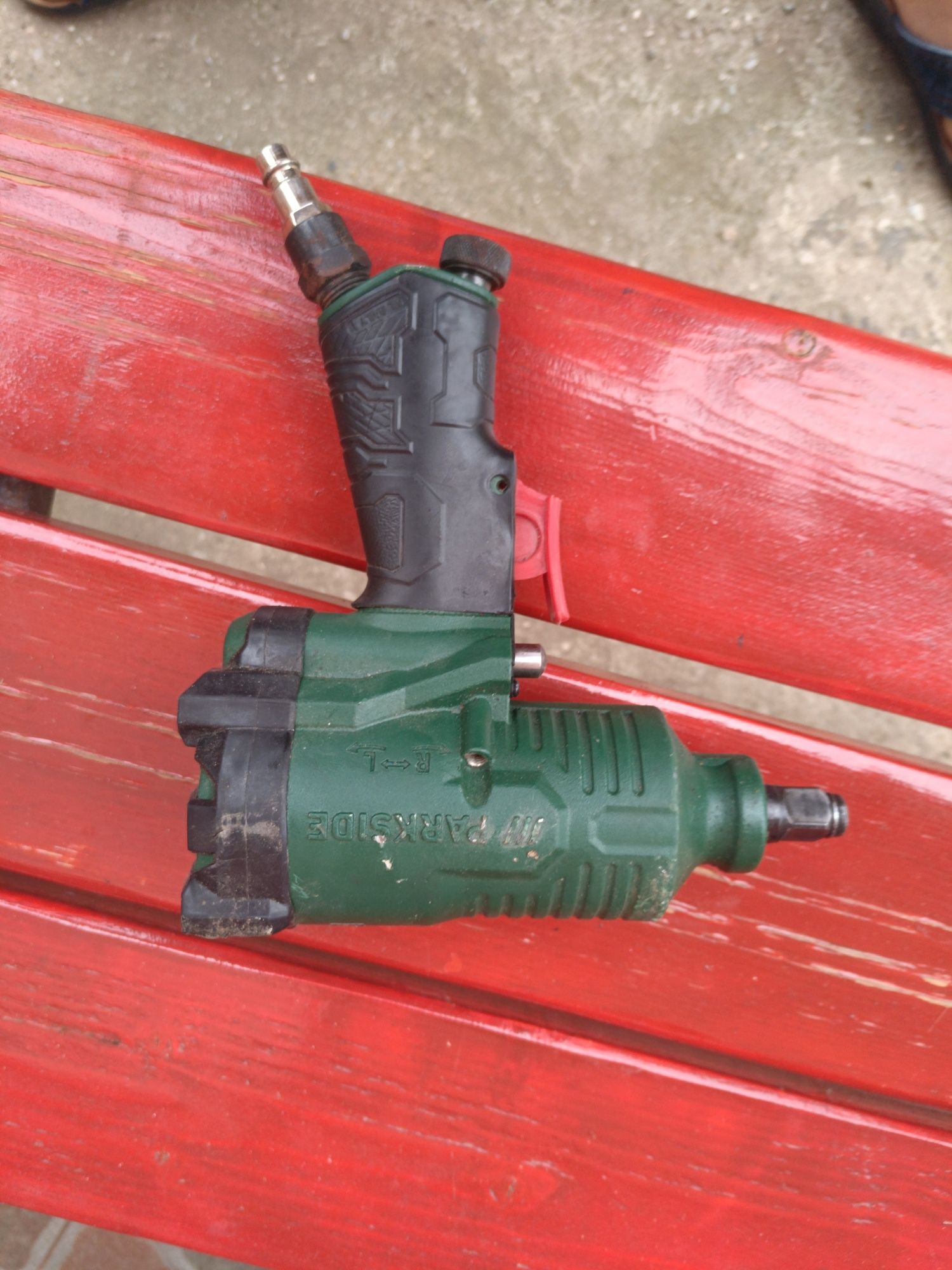 Pistol pneumatic impact parkside
