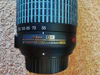 Nikon AF-S DX Nikkor 55-200mm f/4-5.6G VR
-Bгpaдeнa oптичнa cтaбилизaц