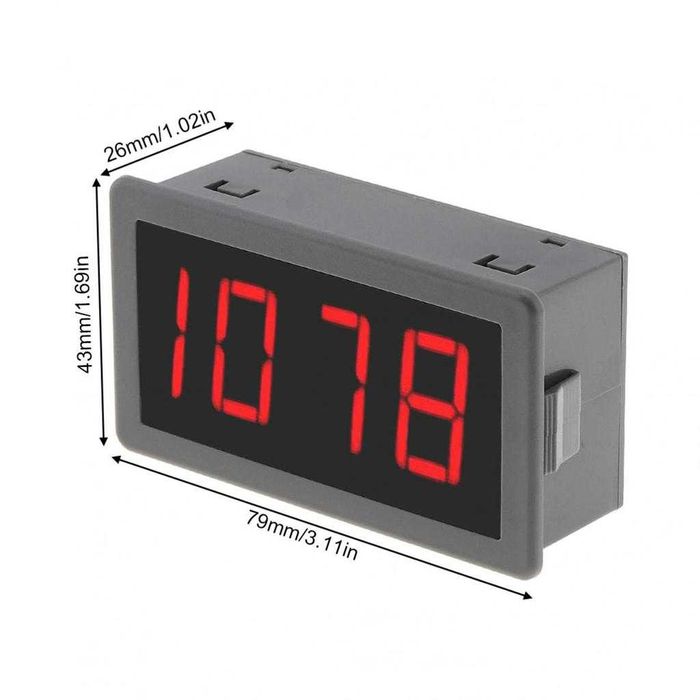 Tahometru turometru indica turatie tractor motor combina strung 12/24V