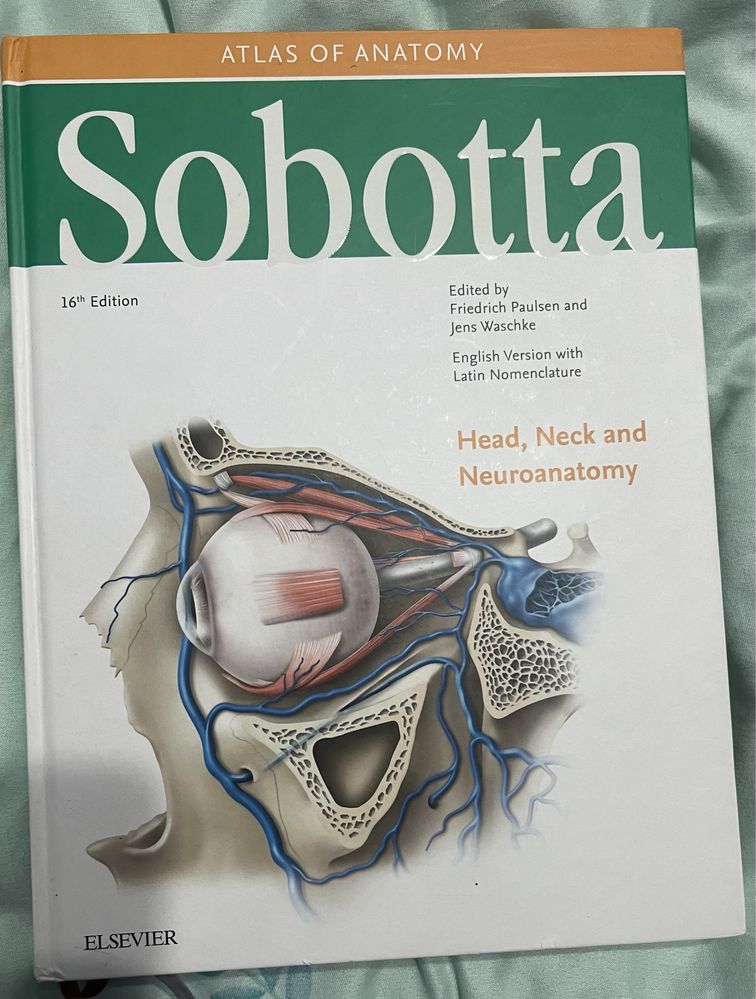 Vand Atlas de Anatomie Sobotta Cap si Gat