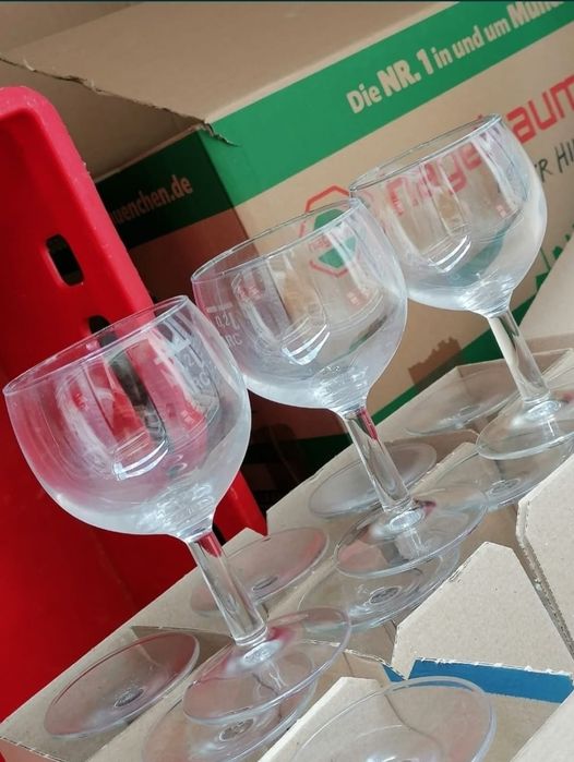 Pahare Horeca Balon 200ml cu picior uz intens de calitate perete gros