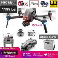 Drone pro 4k Camera Sony,ghimbal,14mpx,4000 metri,7 modele noi