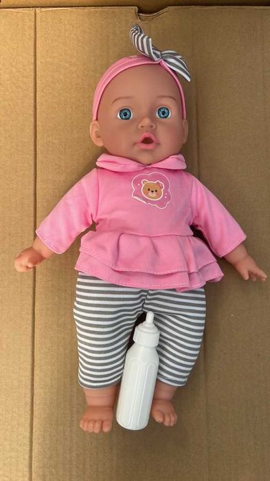 ШОК ЦЕНА- Реалистично говорещо бебе с аксесоар шише