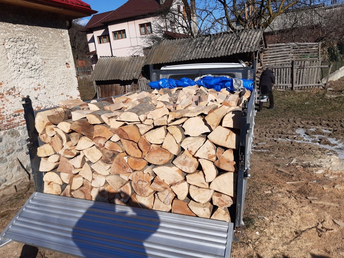Lemn foc fag  taiat si spart adus la locatia clientului!