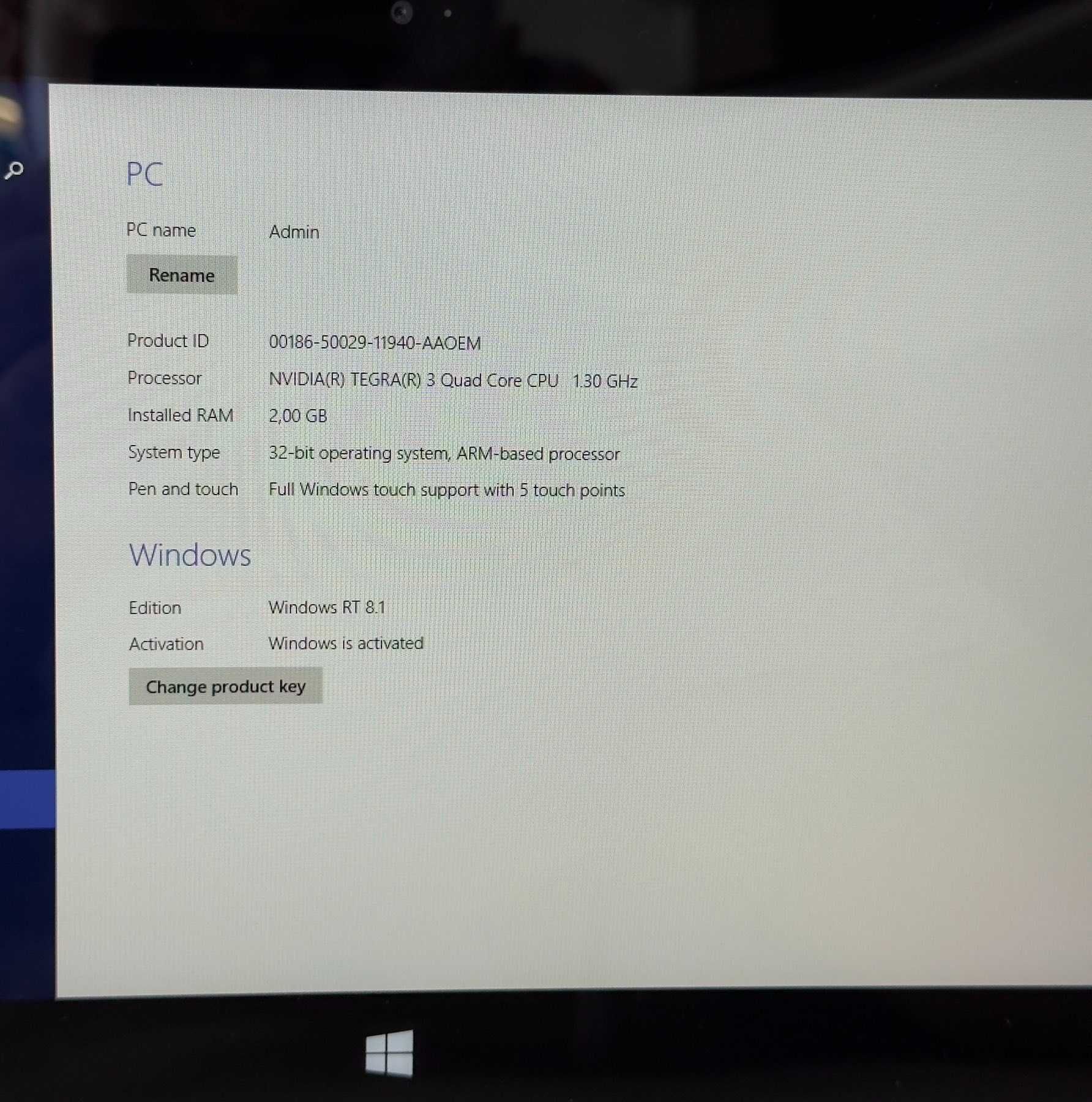 Microsoft Surface 1516 таблет  64GB