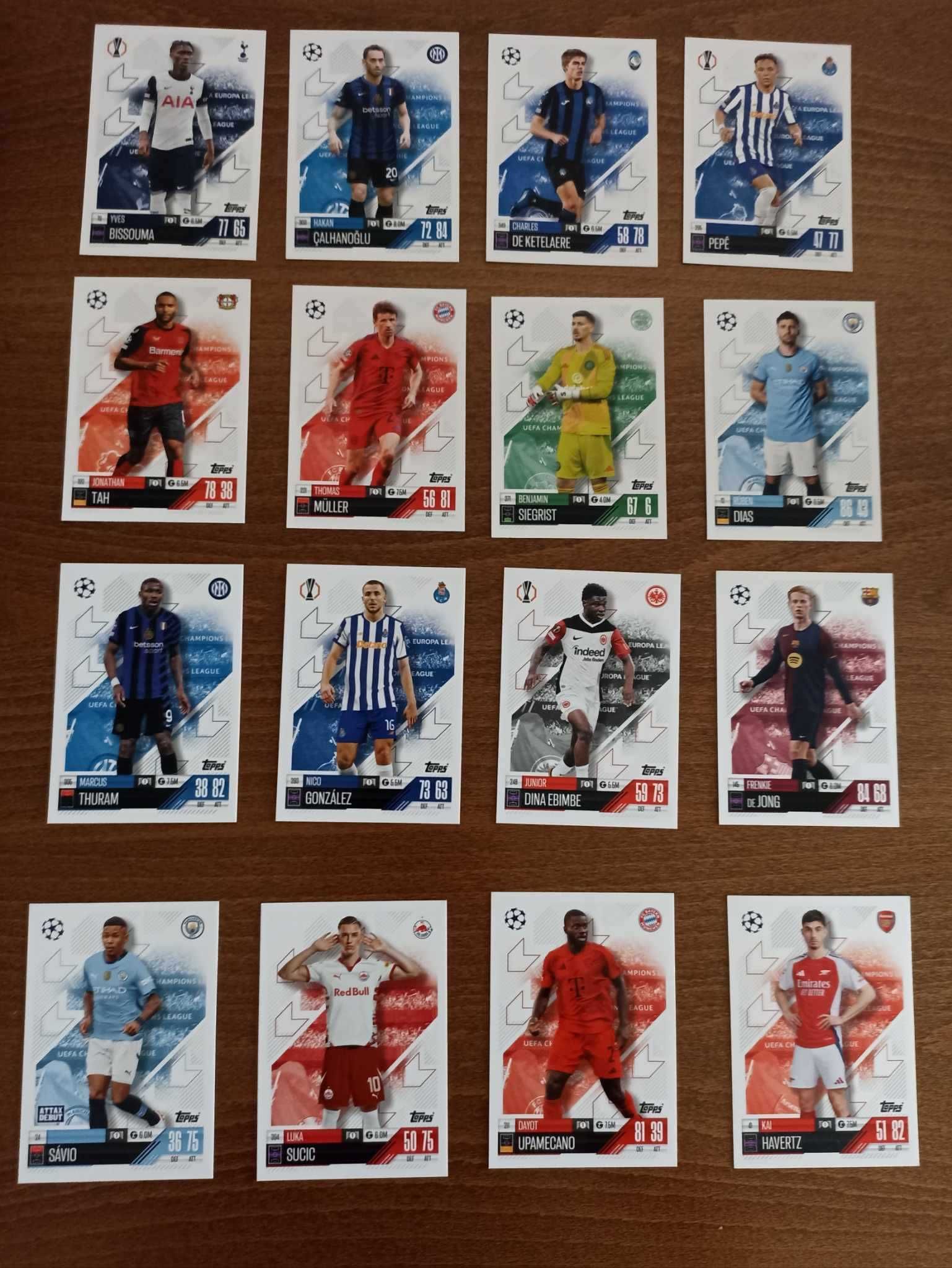 Карти match attax 24/25