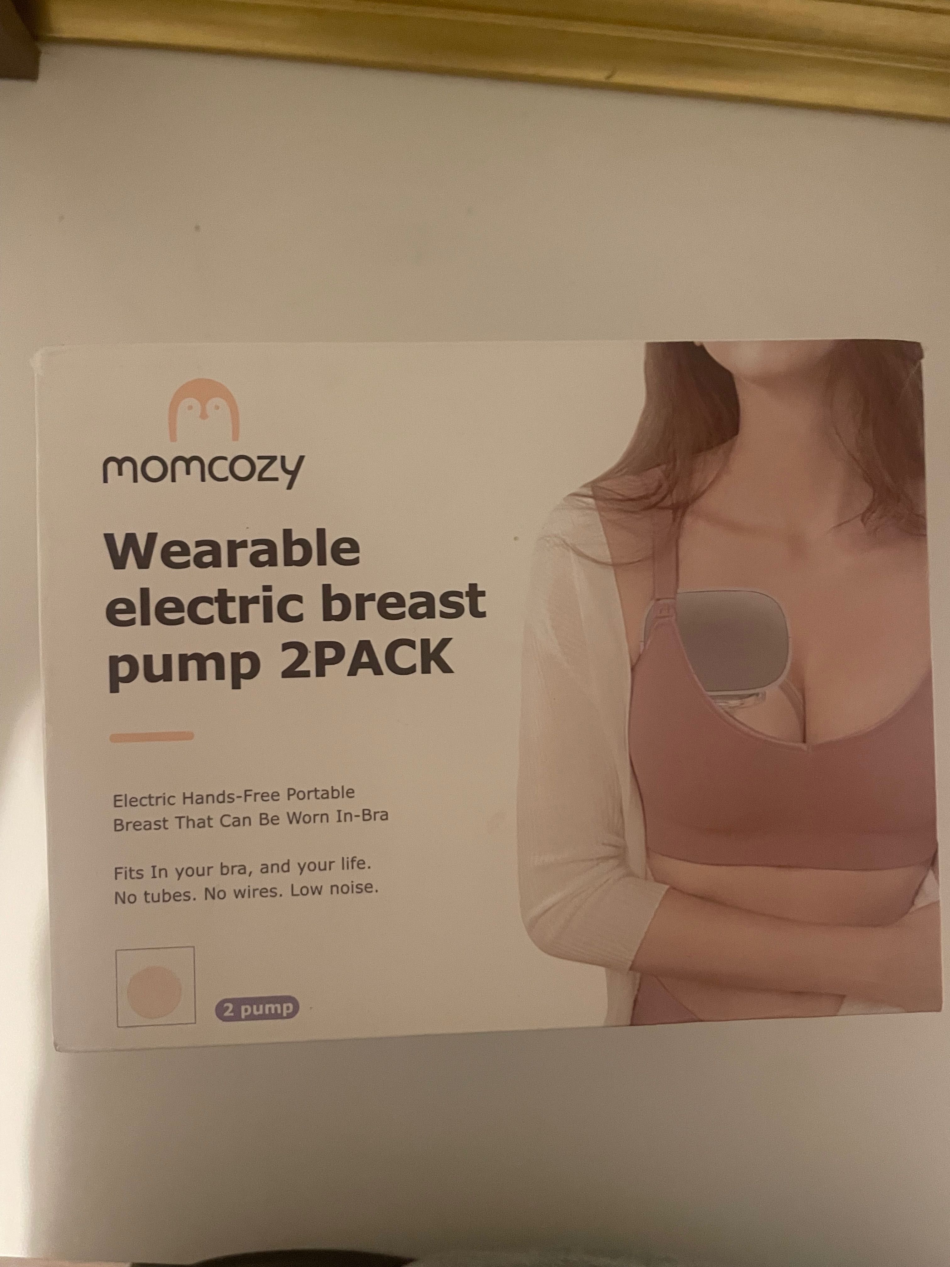 Двойна помпа за кърма Momcozy S9 hands-free изпомпване чисто нова