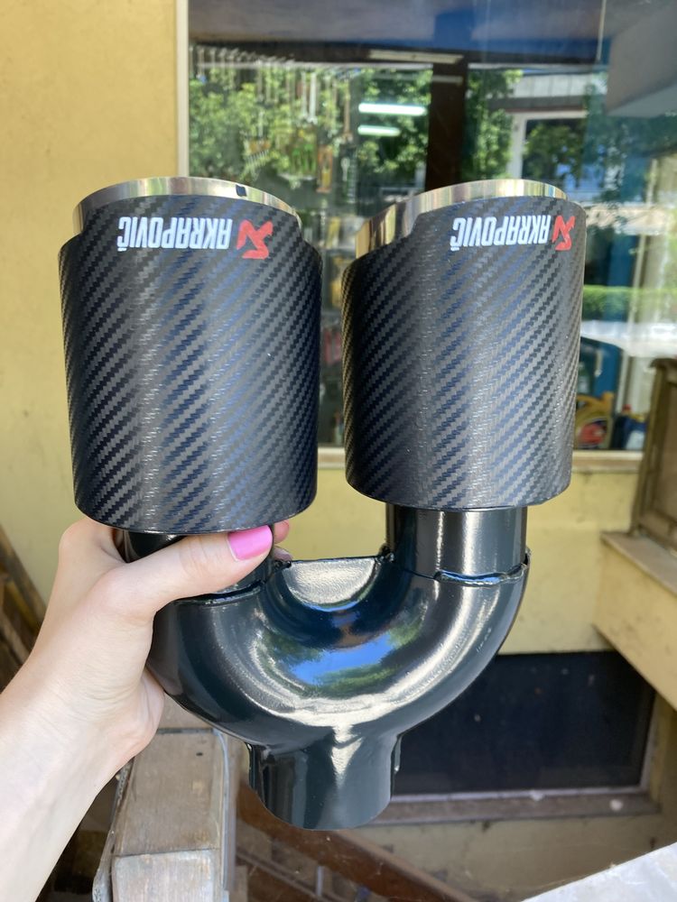 Накрайници Акрапович 90мм, ауспух, генерация, akrapovic, накрайник bmw