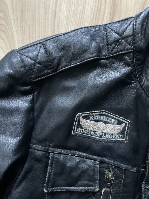 REDSKINS Classic Motorcycle Leather JKT/мъжко кожено(естеств.) яке XL