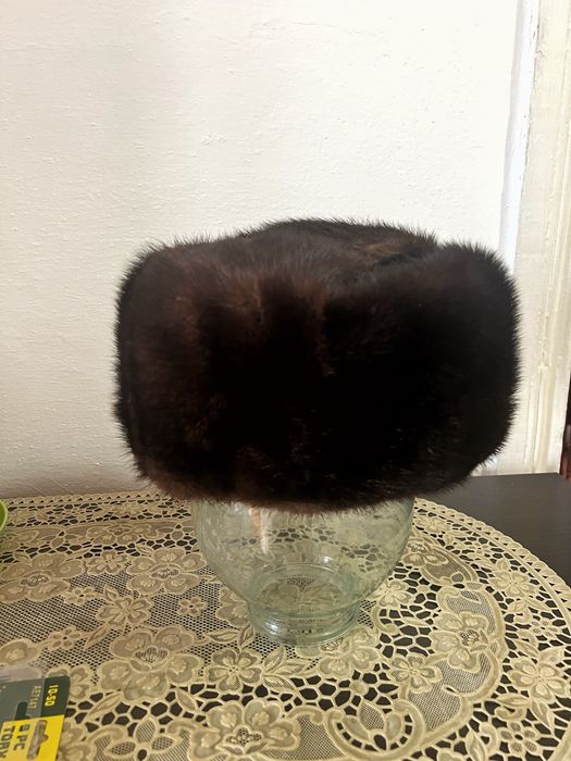 Шапка норковая женская