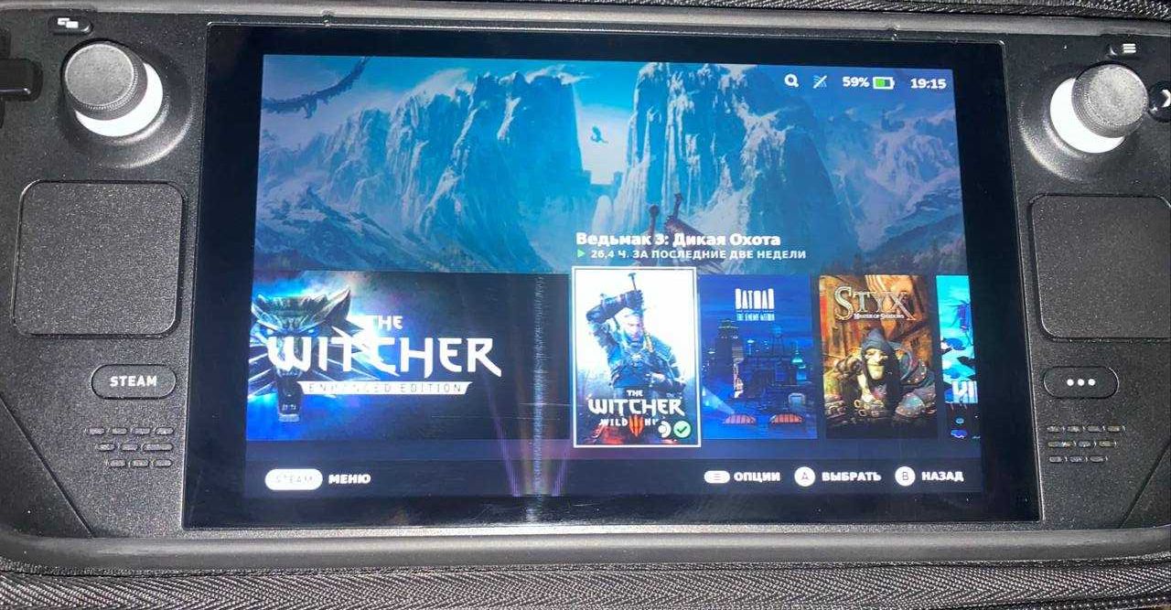 STEAM DECK LCD в отличном состоянии