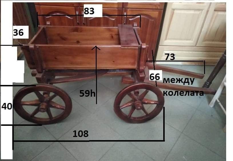 Градински Комплект -Масив.Маса с два броя пейки - 150 см..НАЛИЧЕН!!!