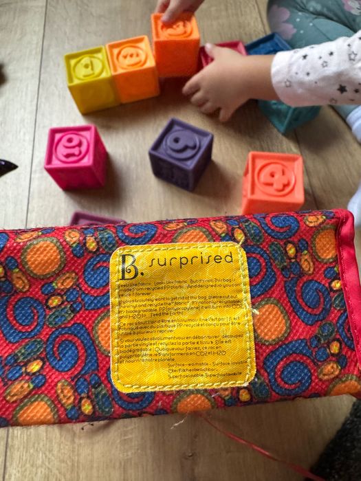 Cubi moi din cauciuc Batat – set complet 10 bucăți, stare excelentă!