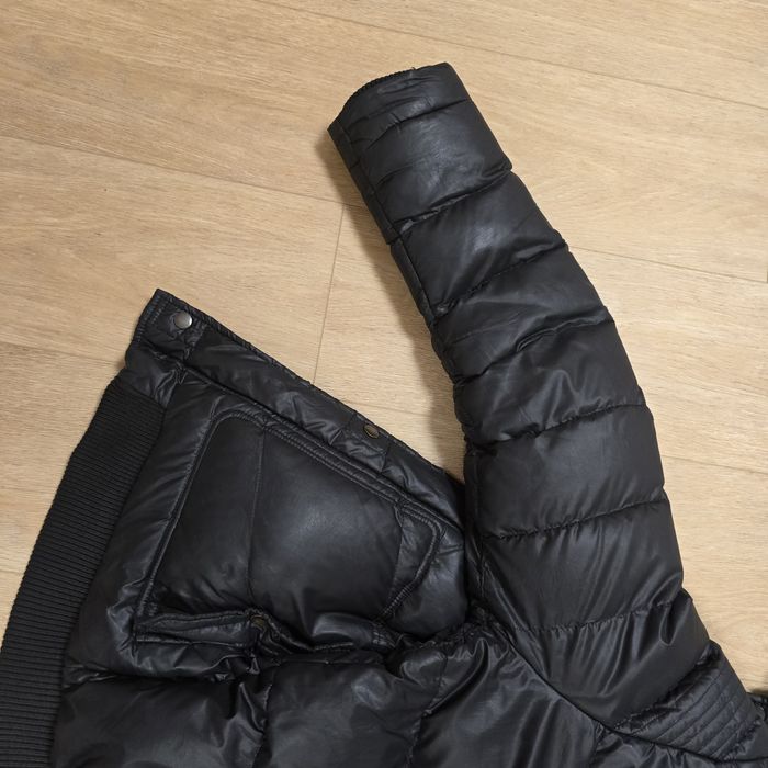 Мъжко зимно яке - черно