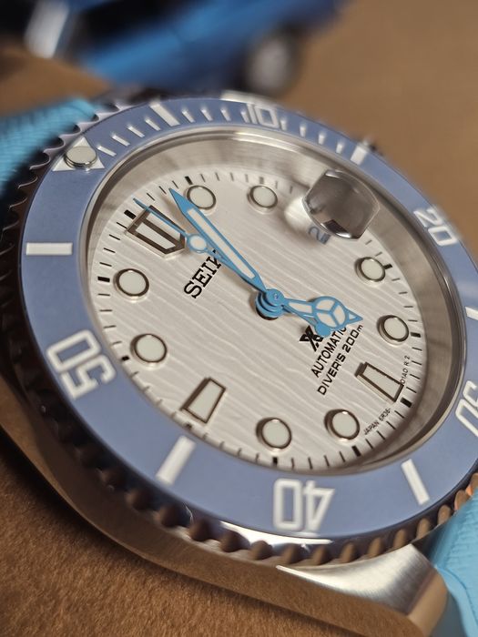 Ceas Seiko mod - Diver automatic cu dată