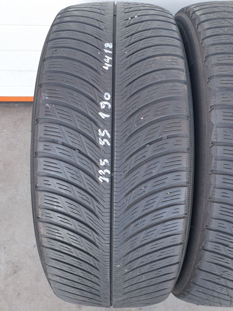 Зимни гуми 4 броя MICHELIN PilotAlpin5 Suv 235 55 R19 дот 4418