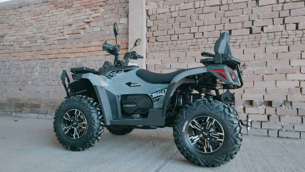 Linhai 650 NOU cu Garanție noul model 4x4 2 locuri troliu faruri led
