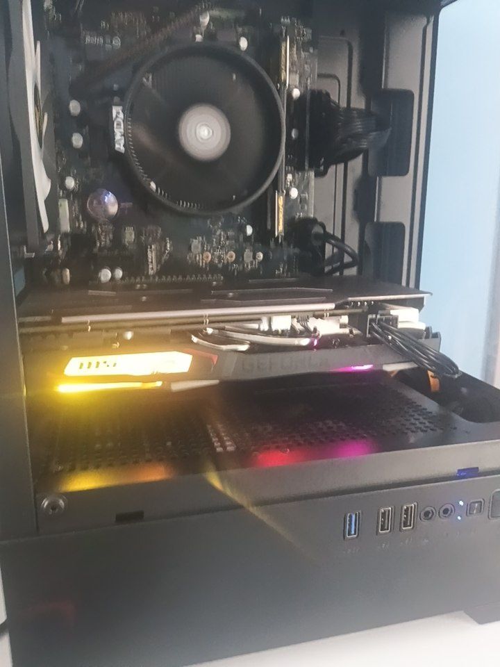 Геймърски компютър Ryzen 5 2600x GTX 1660 SUPER GAMING X
