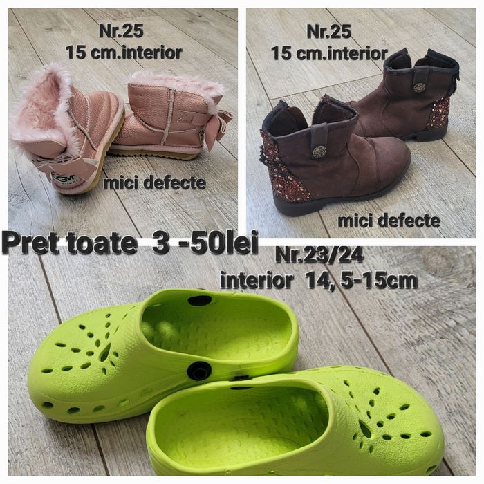 Ugg, ghete si crocs