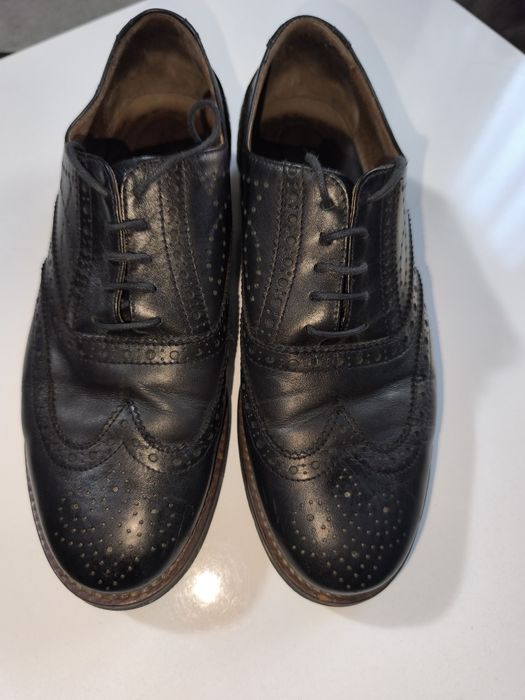 Обувки  Оксфордки естествена кожа