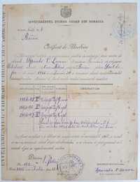 Certificat de absolvire 1897