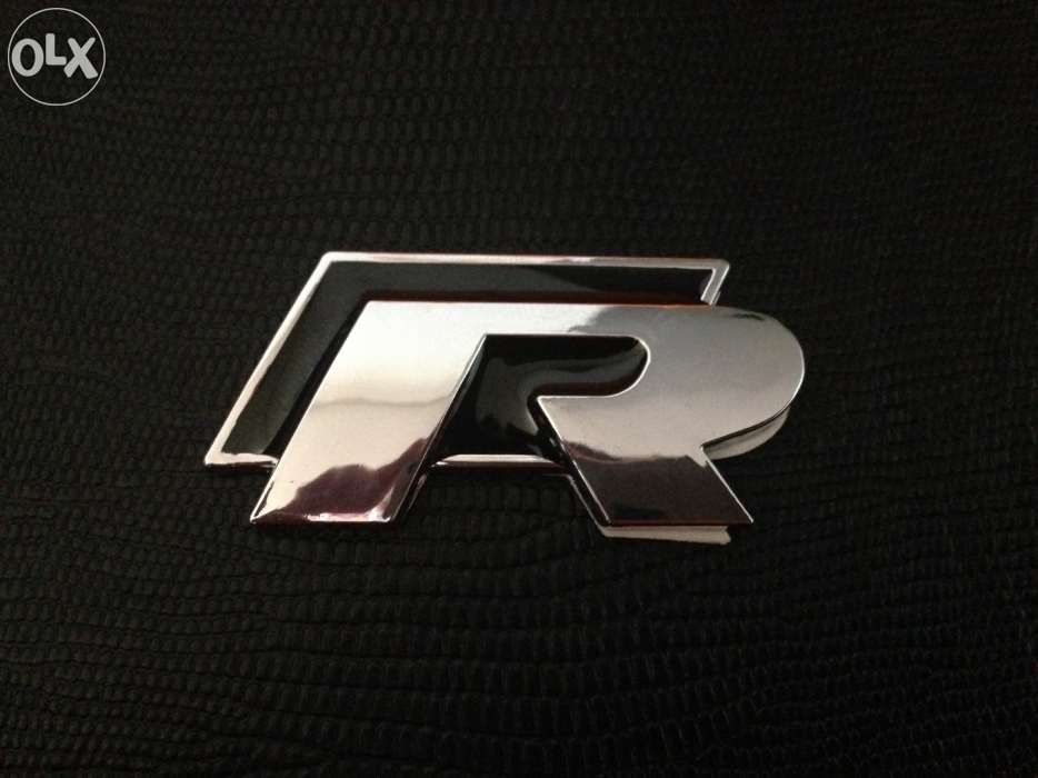 Emblema VW R-line passat/golf/jetta/tiguan