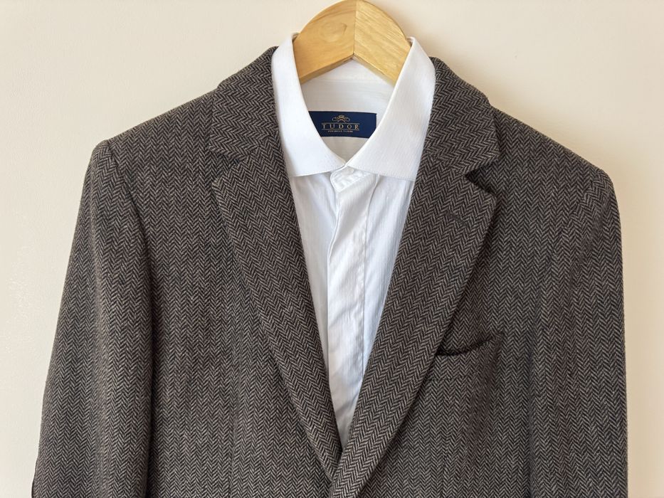Sacou casual stil britanic marime S slimfit