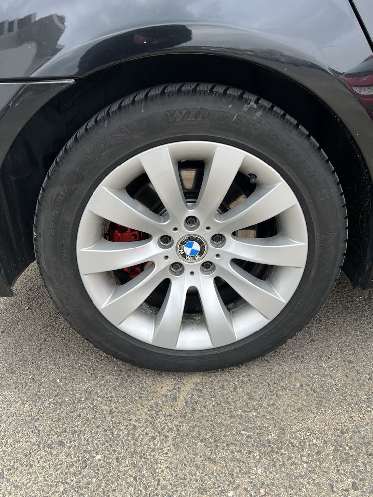 Jante bmw 17 cu cauciucuri dunlop iarna in stare buna style 244