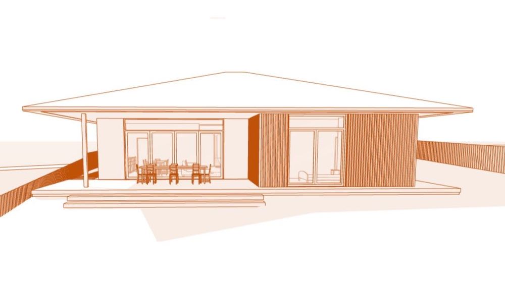 Casă parter la roșu, teren 1000 mp, proiect modern – Bucium Vișan