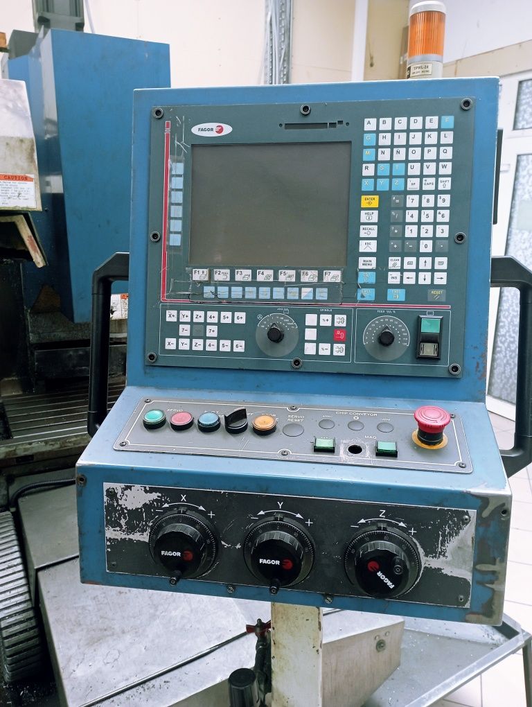 Centru de frezare BEMATO cu sistem de operare FAGOR 8055