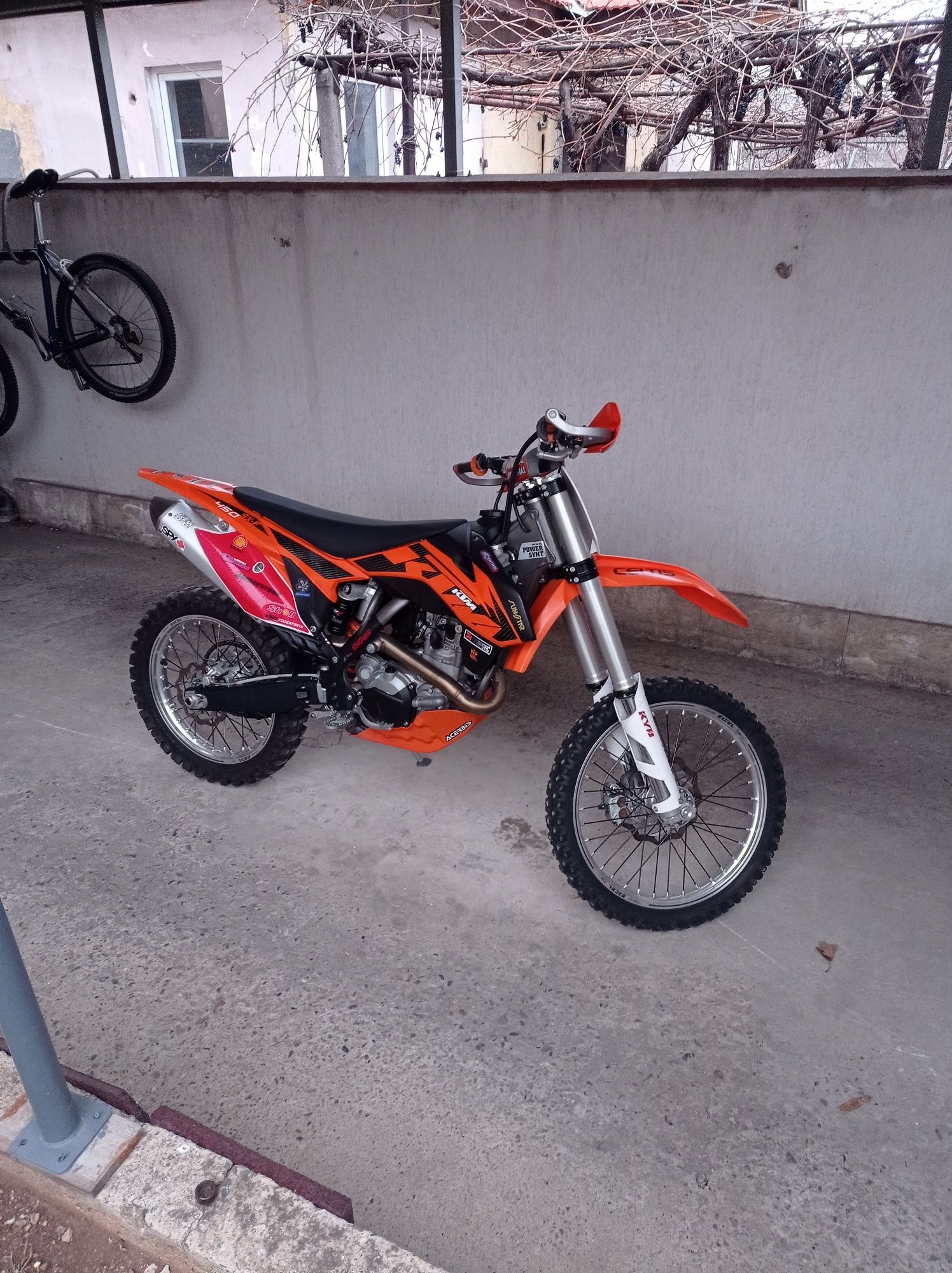Кросов мотор KTM SX-F 450i+мото екип