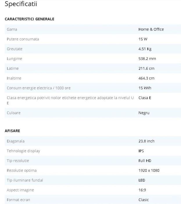 Monitor de Gaming Led Hp P24