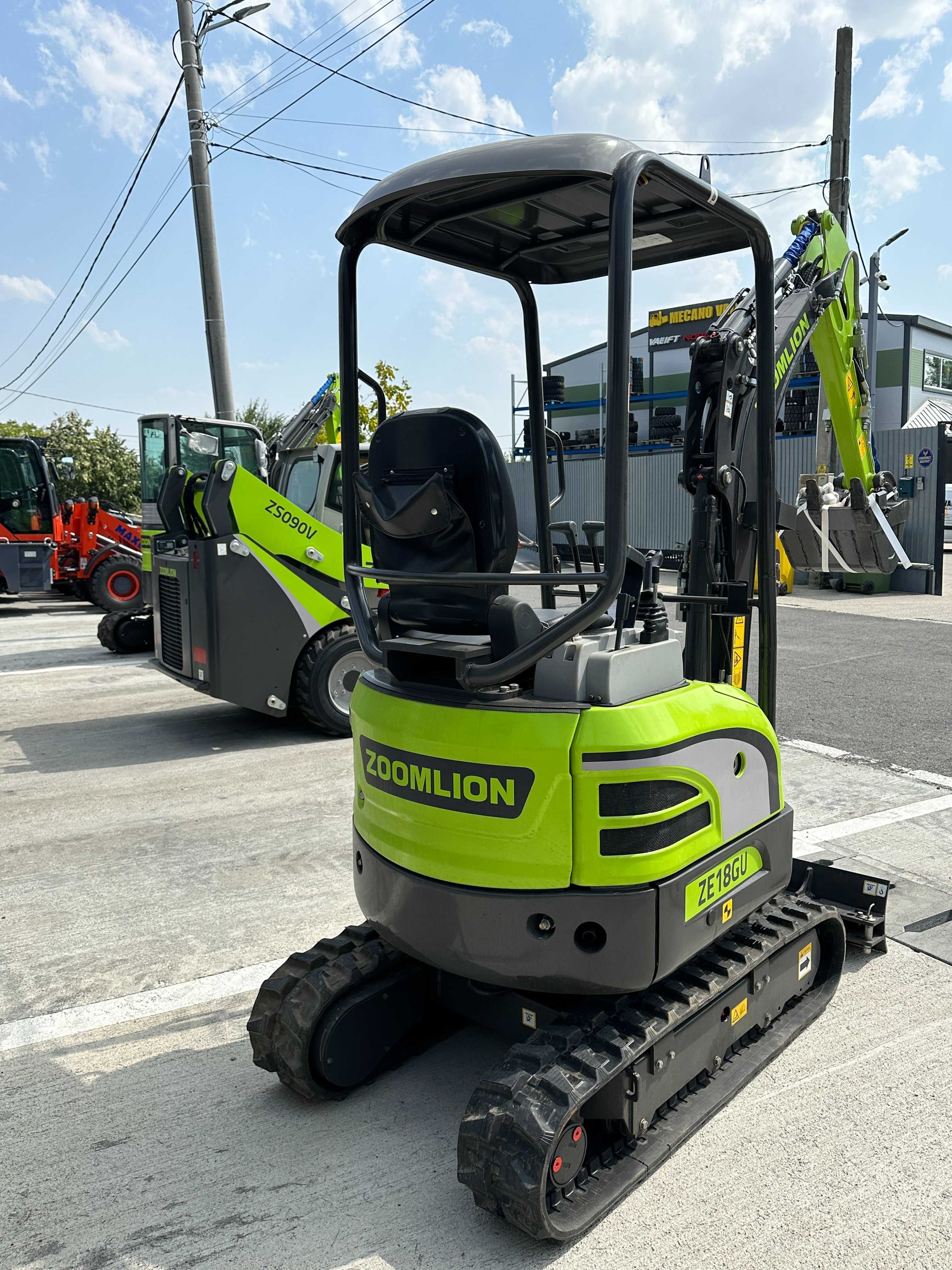 Excavator NOU Premium Zoomlion 1,8t Garantie 60 Luni STOC