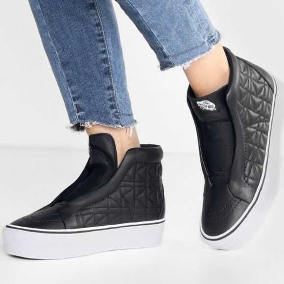 VANS X KARL LAGERFELD модел SK8-HI кецове, нови, в кутия, 38 номер