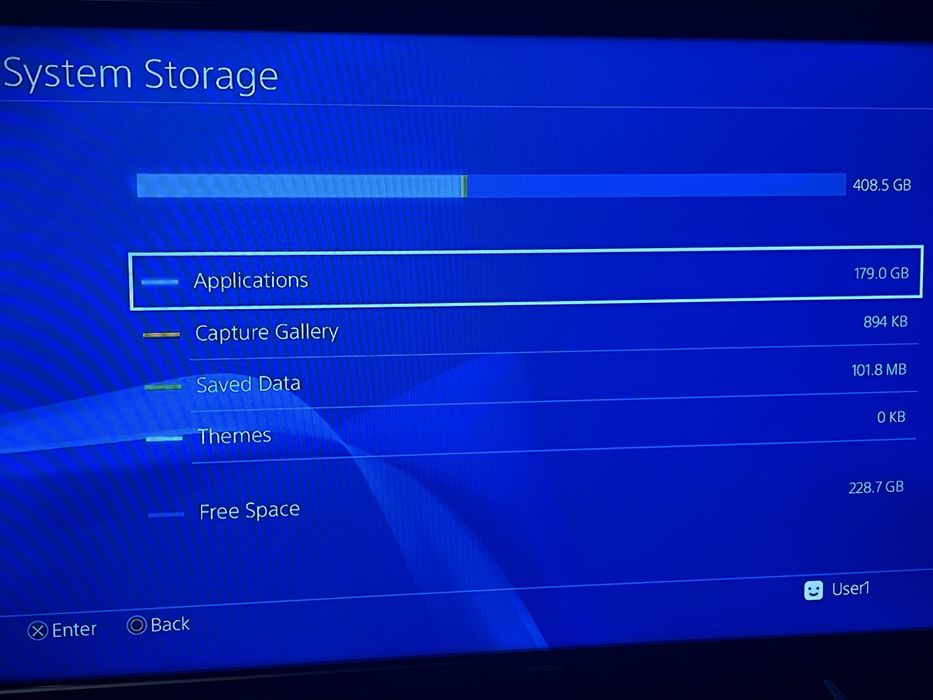 PlayStation 4 Slim – 500 GB + 2 джойстика + 11 игри
