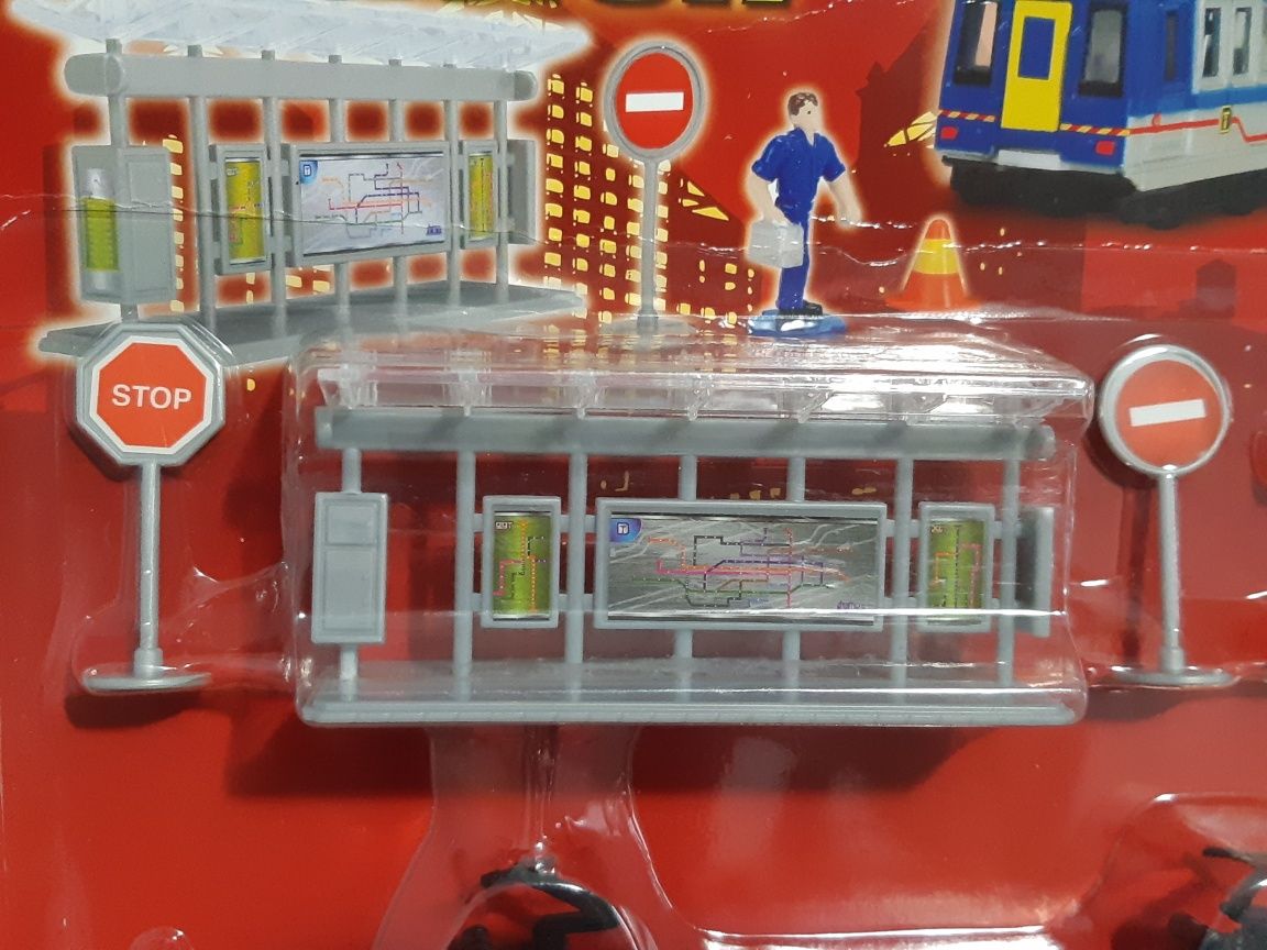 Set Tram Station Dickie Toys