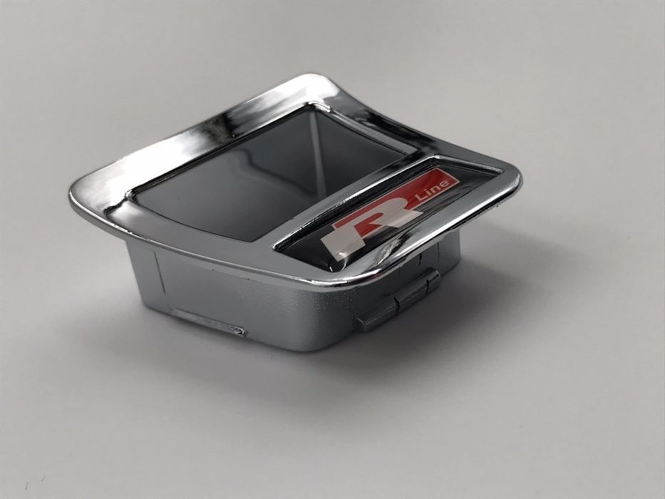 Emblema VW R-line volan rosu