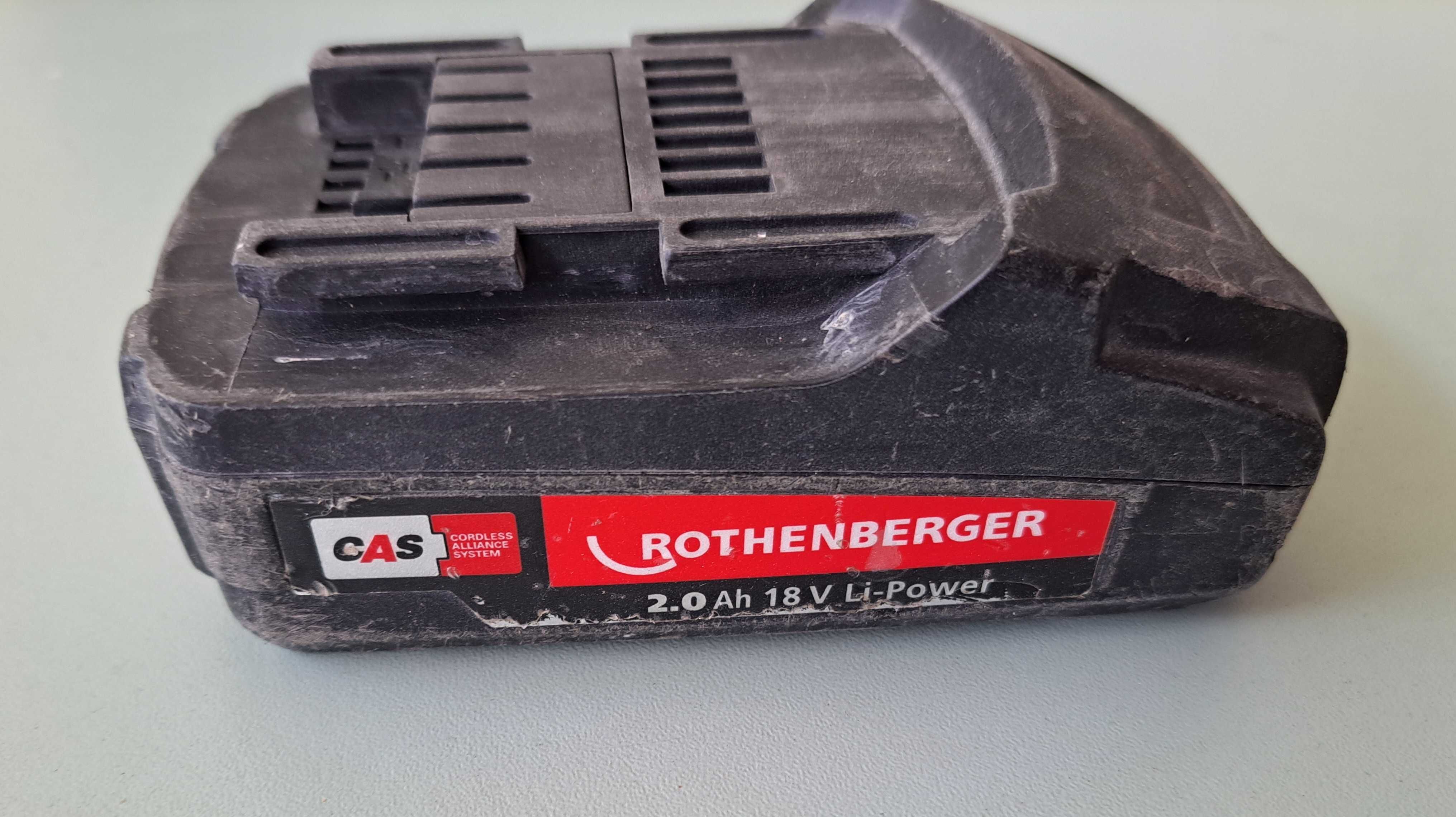 Батерия на Rothenberger 18V/2.0Ah ,НЕ РАБОТИ