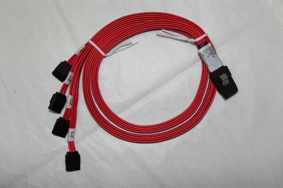 Cablu MiniSAS 36 pinSATA x4 7pin 6Gb/s 50cm