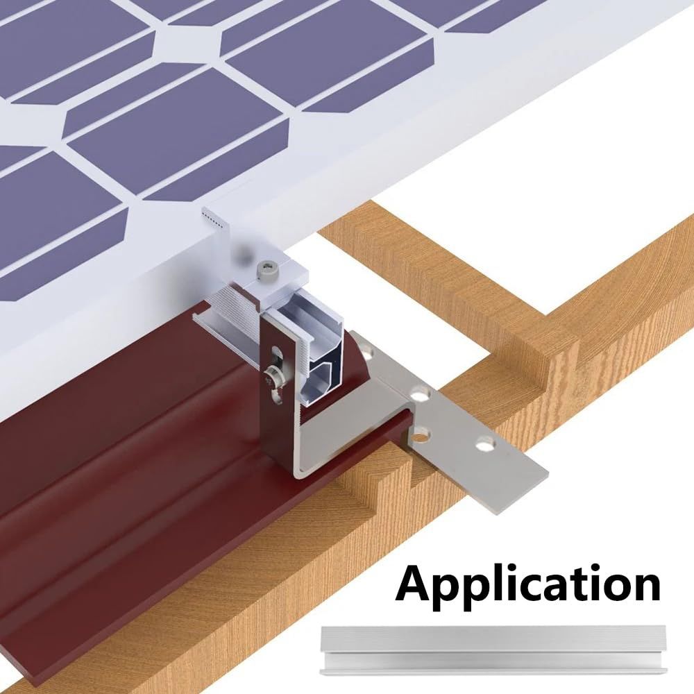 Set suport panouri solare  PV pentru țiglă montaj 3 module PV
