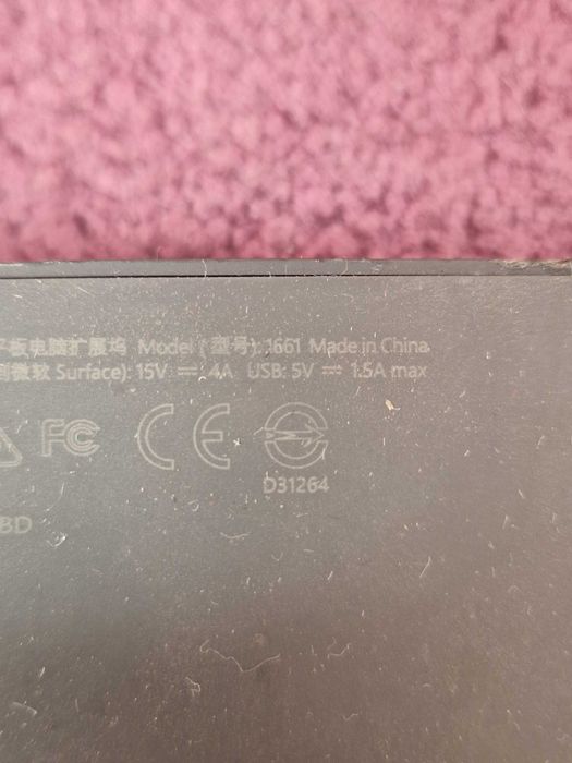 Microsoft 1661 Docking Station Tablet Surface Pro