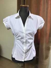 бяла риза памук М
